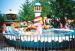1.1m Height Kiddie Amusement Playground Equipment Slide Mini Log Flume Rides