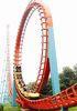 Shuttle Loop Roller Coaster Themed Playground Equipment Slide 45M