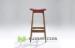 Backless 34 inch counter height Rattan Bar Stool Chairs for kitchen High