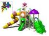LLDPE Plastic Steel Commercial Kids Outdoor Playground Equipment Slides for Park