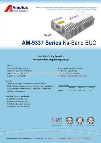 AM-9337 series ka-band BUC(2w.4w)(amplus)