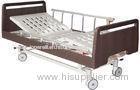 Manual Homecare Adjustable Hospital Bed With 6-Rank Al-Alloy Side Rails