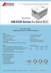 AM-9338 series ku-band BUC(40w.50w GaAs)