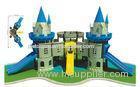 Wooden and Engineering Plastic Kids Castle Playground for Leisure Park