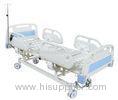 ABS Handrails Adjustable Medical Beds / Electric Hospital Bed for Clinic