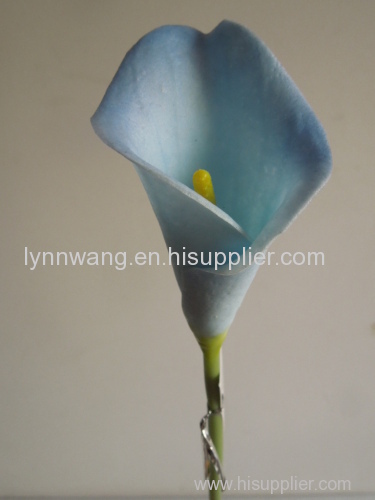 single beauty cheap PU calla lily decoration