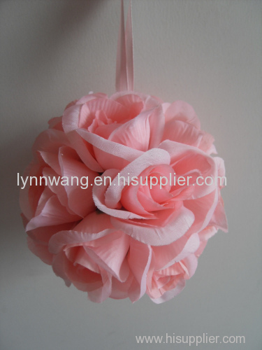 artificial rose ball colorful rose ball hanging rose ball