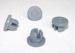 Grey EPDM or SBR Custom Rubber Parts / Oil Resistant Rubber Stopper 25 - 95 Shore A