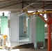 Cartridge filter powder coating booths