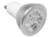 Aluminum High Power 4W Brightest Led GU10 Spotlight Bulb 50 - 60HZ With Long Lifespan