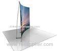 Printed Advertising Fabric Banner Stand Displays Round Storage Dump Bin