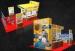 OEM Printed Trade Show Fabric Displays-Round Dump Bin for products display