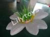 EN71 Commercial Advertising Inflatable Flowers Nylon With Light Tubes