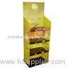 Recycled retail store corrugated cardboard display stands racks / POP display shelf