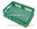 OEM Eco - friendly Plastic Green Fruit and Vegetable Rack Stands Basket for Supermarket