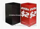 Bed sheet floor Dump bin display cardboard stands for supermarket promotion