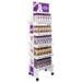 E Grade Corrugated Cardboard Beverage Display Racks For Retail Stores With Oil Printing