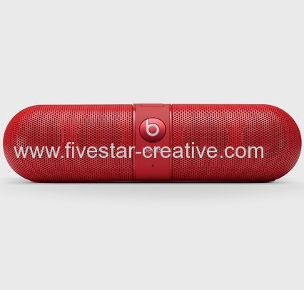 Beats Audio Pill 2.0 Wireless Bluetooth NFC Speaker with Microphone Red