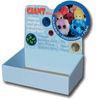 Production Cardboard Cd Counter Display Corrugated Pdq Display Box With Lamination / Glossy