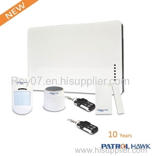 stable quality GSM alarm system with wireless wired zones