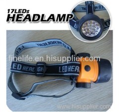 High quality 17 LED headlamp