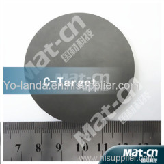 Diameter 60mm C target 99.99%--Carbon target--sputtering target(Mat-cn)