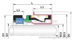 water pump seal-elastomer bellow seals