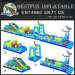 Sea world inflatable obstacle course