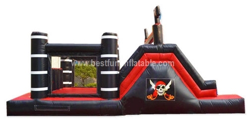 Cheap china inflatable obstacle course for kids and adult