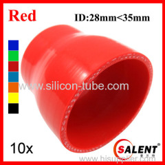 SALENT High Temp Reinforced Silicone Reducer Hoses ID35-28