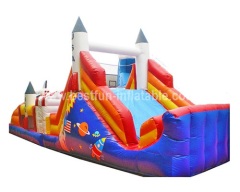 Inflatable Space Shuttle Obstacle Course