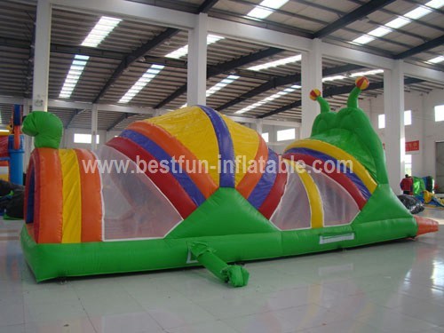 Long PVC Inflatable Caterpillar Tunnel