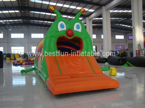 Long PVC Inflatable Caterpillar Tunnel