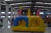 Rabbit inflatable bouncer with obstacle