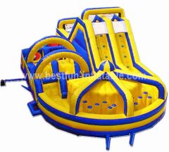 Professional inflatable obstacle for adults