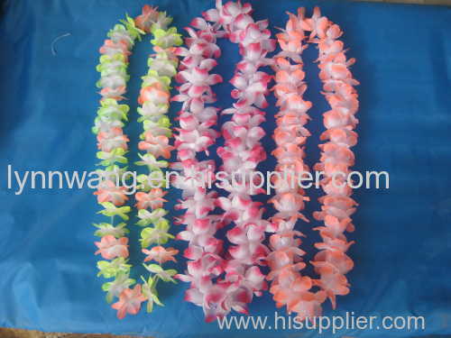 silk hawaii garland Decorative Flowers