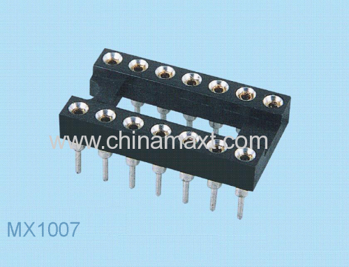 2.54mm DIP IC sockets connectors round hole