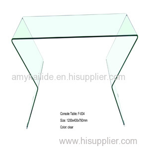 modern design common glass console table
