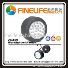 Hot selling 24 led working light with hook