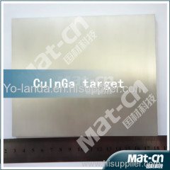 The asymmetric pulse sputtering CuInGa target(MAT-CN)