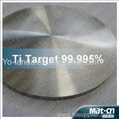 Reactive magnetron sputtering Ti target- Titanium target-sputtering target(Mat-cn)