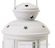 white or colored classic wedding birdcage metal lantern