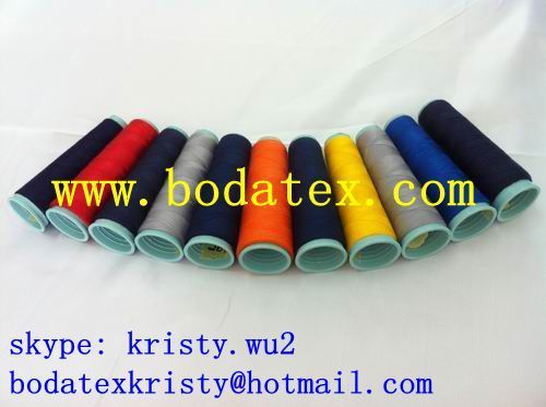 wholesale dyed polyester yarn 3000 yard or 5000 yard