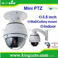 PTZ Mini Dome Camera PTZ System Zoom Camera