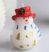 christmas gift / snowman /lovely candle