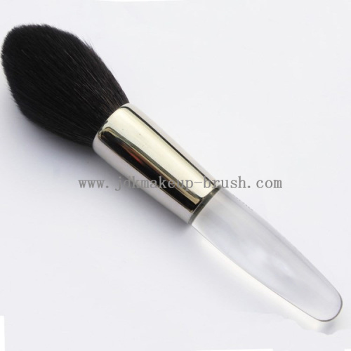 Clear acrylic handle big makeup brush powder brush