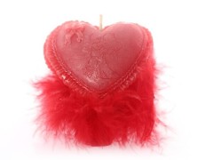 sweetheart/ heart-shaped / chocolate / love/ Valentine's Day candle