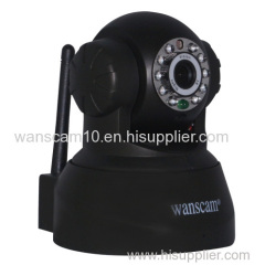 Wireless Indoor Infrared 2 Audio Internet Wifi Surveillance with TF Card storageIP Camera