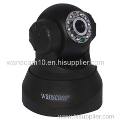 Wireless Indoor Infrared 2 Audio Internet Wifi Surveillance with TF Card storageIP Camera