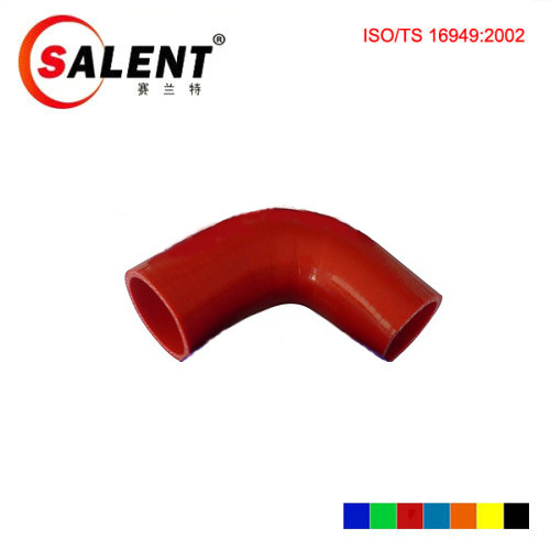 Red SALENT High Temp Reinforced 90 Degree Elbow Coupler